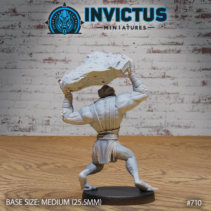 Space Barbarian Throwing (Medium) - Image 2