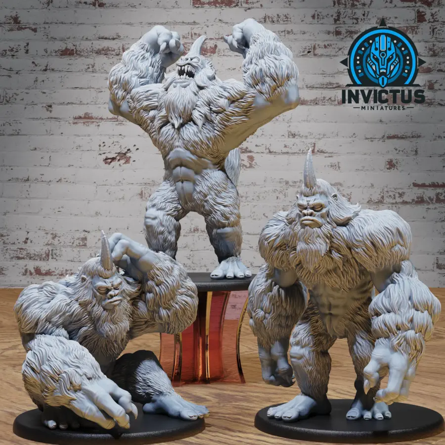 Horned Yeti Set