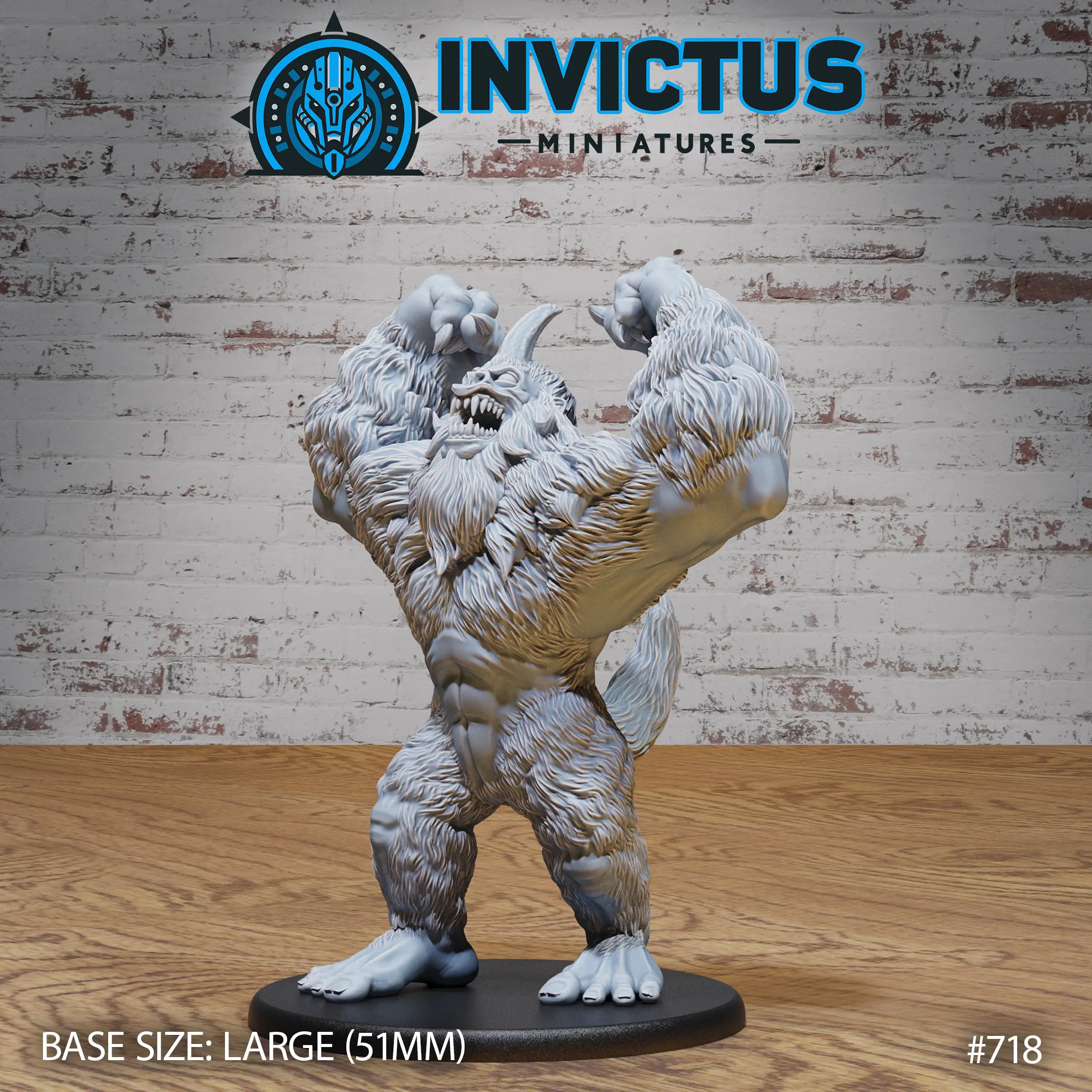 718 IM Horned Yeti Roar Large 1