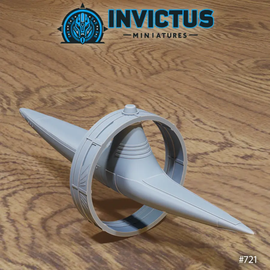 Alien Star Ships (Tactical) - 4 Variations - Image 3
