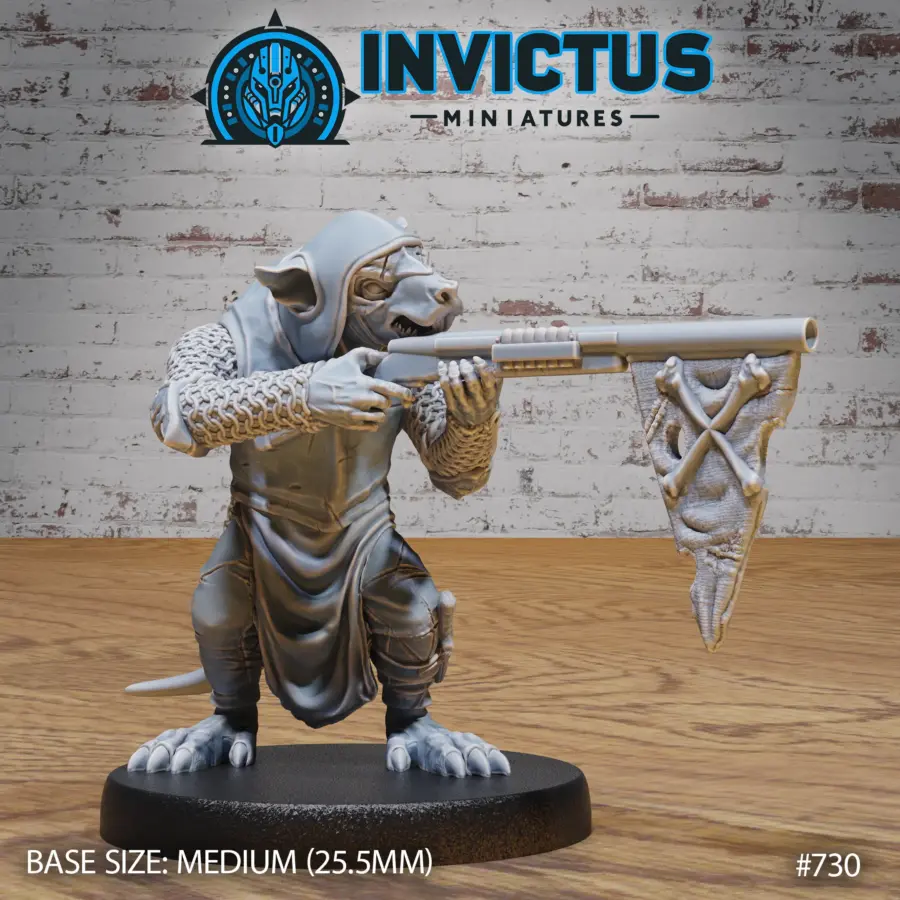Dark Rats Clan Gunner (Medium)