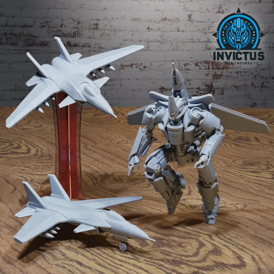 Jet Robot / Jet Robot Transformed Set