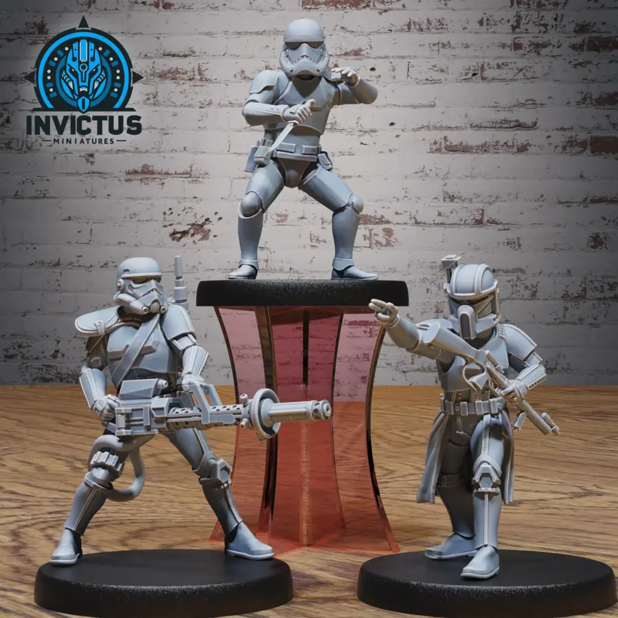Cosmic Corsairs Machingun / Cosmic Corsairs Officer / Cosmic Corsairs Rebel Set