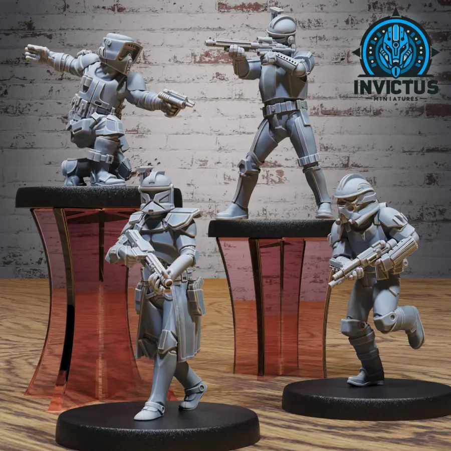 Cosmic Corsairs Saboteur / Cosmic Corsairs Sentinel / Cosmic Corsairs Soldier / Cosmic Corsairs Trooper Set