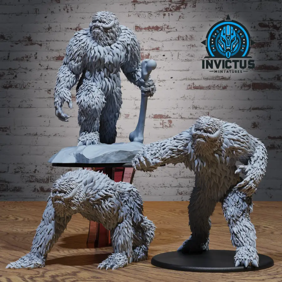 Space Yetti Set