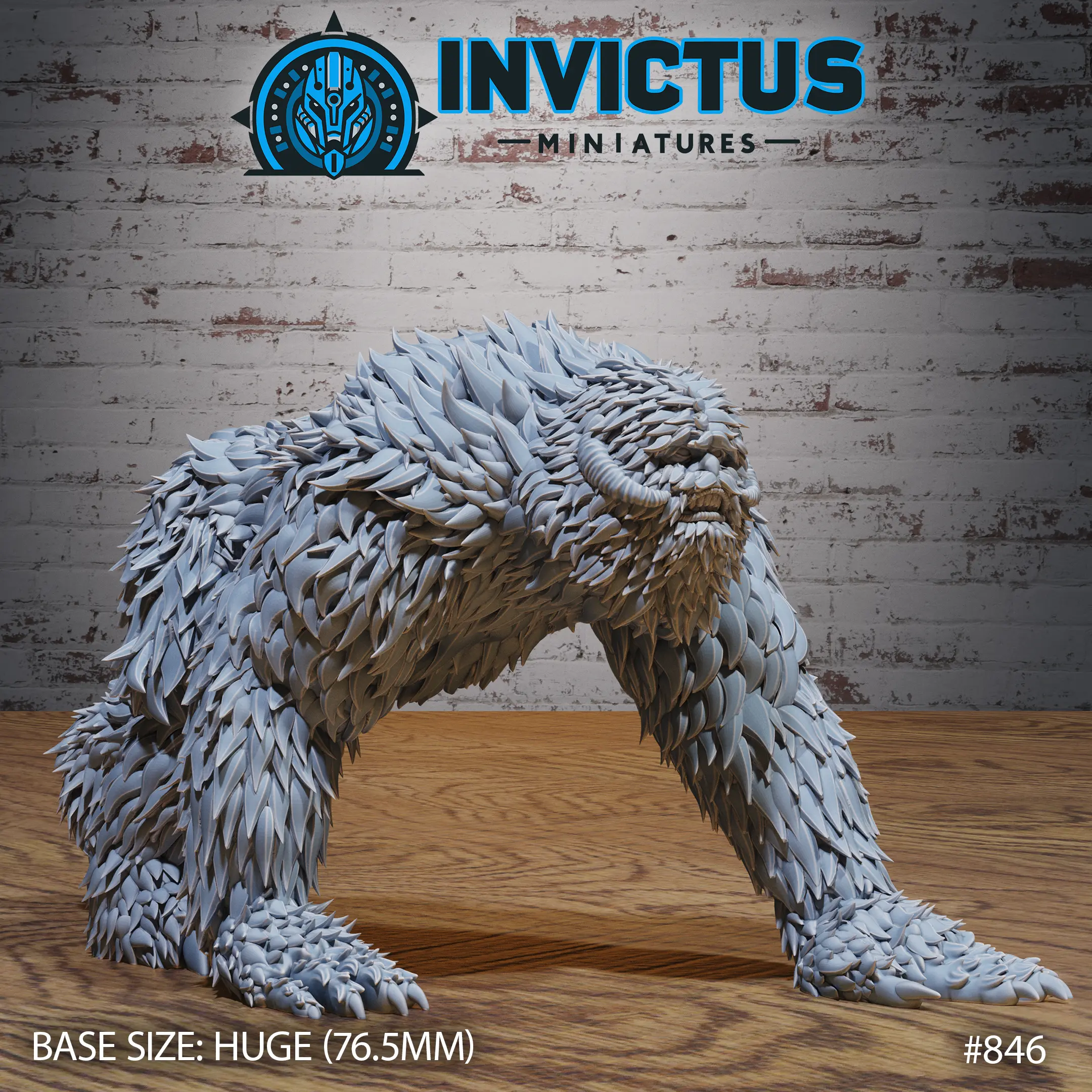 846 IM Space Yetti Crawling Huge 1