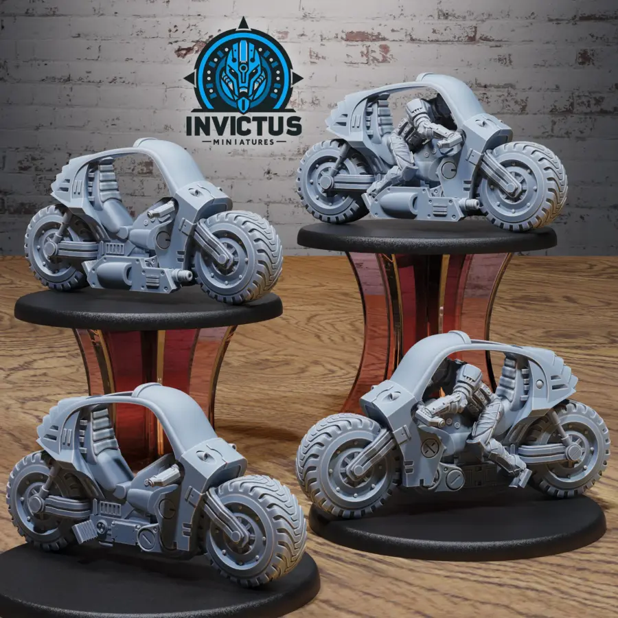 All-Terrain Motorcycle -2 variations (Large)