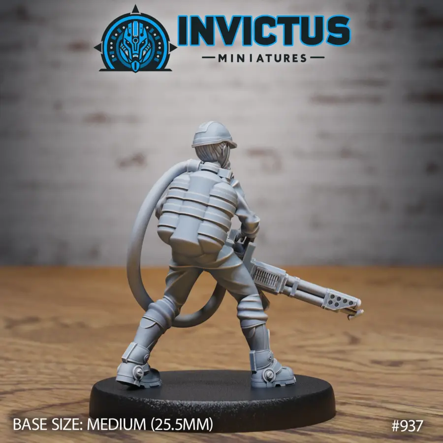 Valkyrie Squad Flame Thrower (Medium) - Image 2