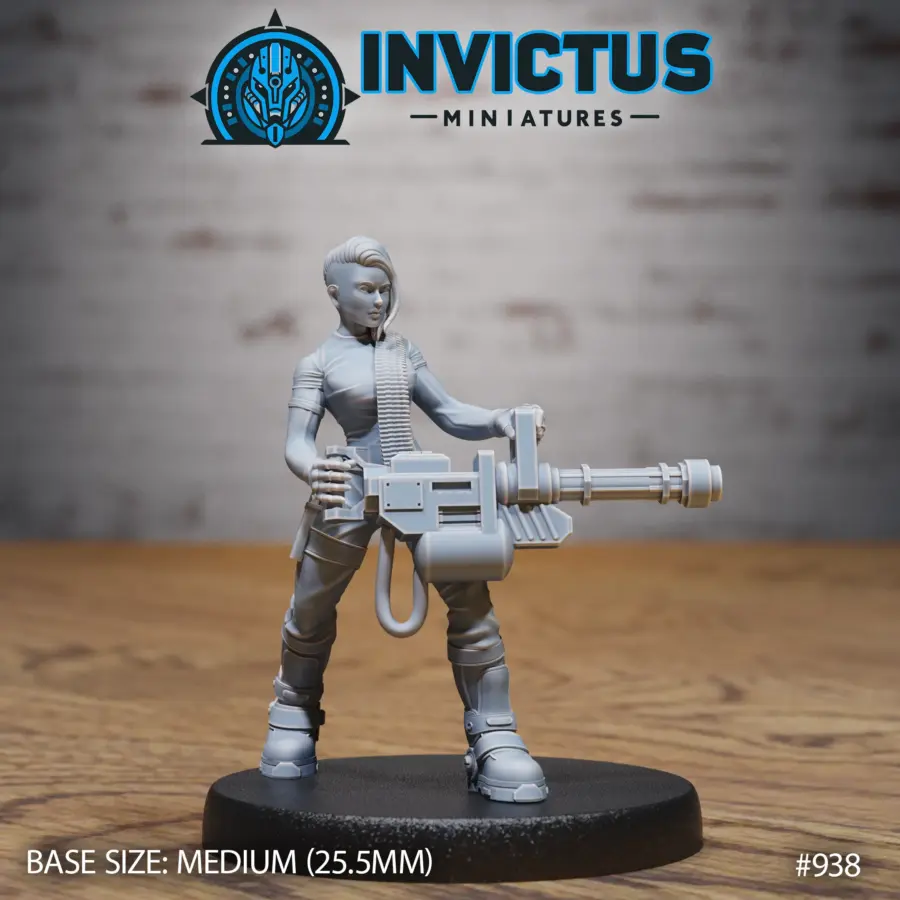 Valkyrie Squad Heavy Gunner (Medium)
