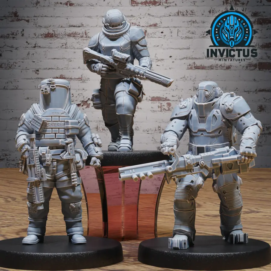 Crimson Squad Giant / Crimson Squad Infiltrator / Crimson Squad Officer Set